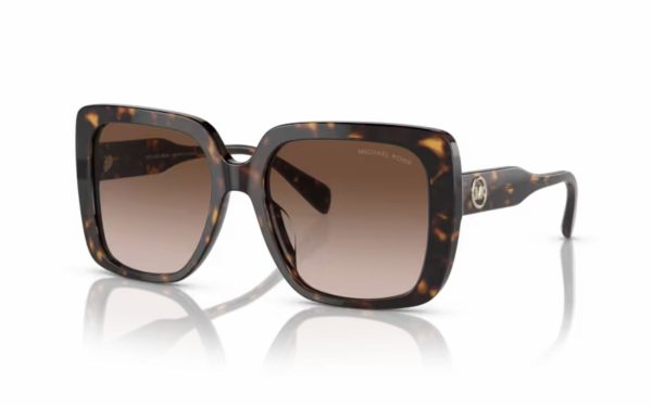 Michael Kors Mallorca Sunglasses MK 2183U 300613 Lens Size 55 Square Frame Shape Lens Color Brown for Women