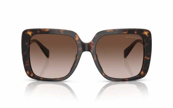 Michael Kors Mallorca Sunglasses MK 2183U 300613 Lens Size 55 Square Frame Shape Lens Color Brown for Women