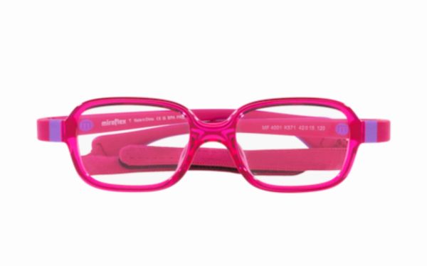 Miraflex Eyeglasses MF 4001 K571 Lens Size 42 Frame Shape Rectangle for Children