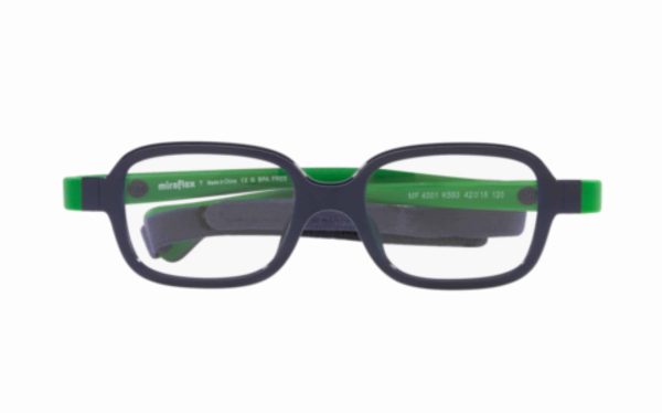 Miraflex Eyeglasses MF 4001 K593 Lens Size 44 Frame Shape Rectangle for Children