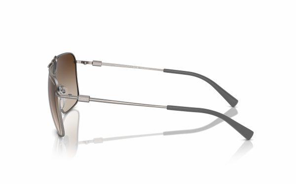 Armani Exchange Sunglasses AX 2050S 6003/73 Lens Size 60 Frame Shape Aviator Lens Color Brown Polarized for Men