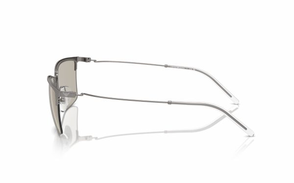 Emporio Armani Sunglasses EA 2155 3003/3 Lens Size 58 Frame Shape Square Lens Color Brown Unisex