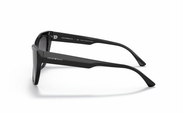 Emporio Armani Sunglasses EA 4176 5875/8G Lens Size 54 Frame Shape Cat Eye Lens Color Gray for Women