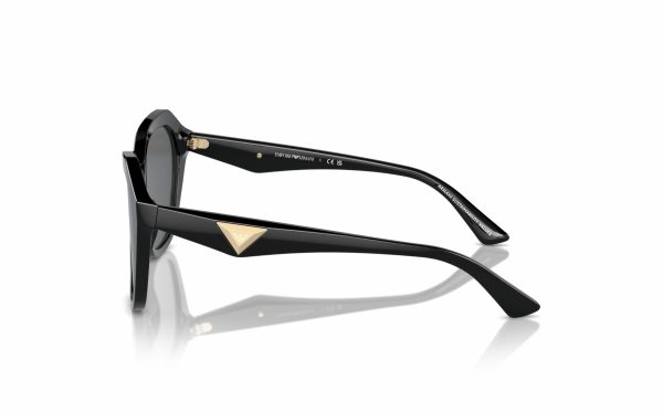 Emporio Armani Sunglasses EA 4221 5017/87 Lens Size 56 Frame Shape Butterfly Lens Color Gray for Women