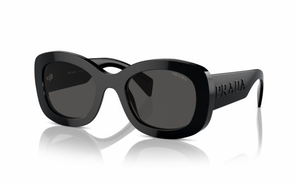 Prada Sunglasses PR A13S 1AB-5S0 Lens Size 54 Frame Shape Oval Lens Color Gray for Women