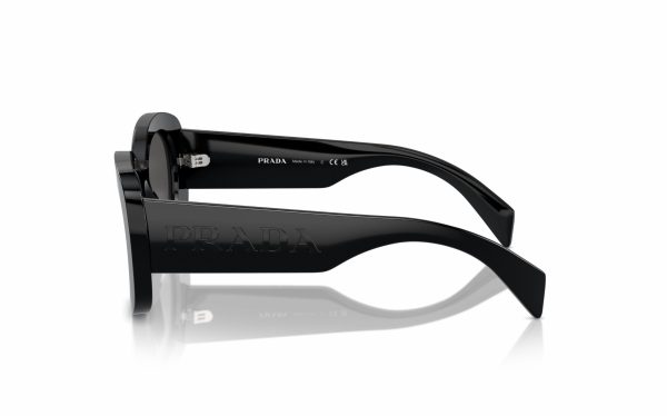 Prada Sunglasses PR A13S 1AB-5S0 Lens Size 54 Frame Shape Oval Lens Color Gray for Women