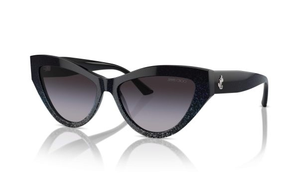Jimmy Choo Sunglasses JC 5004 504587 Lens Size 55 Frame Shape Cat Eye Lens Color Gray for Women