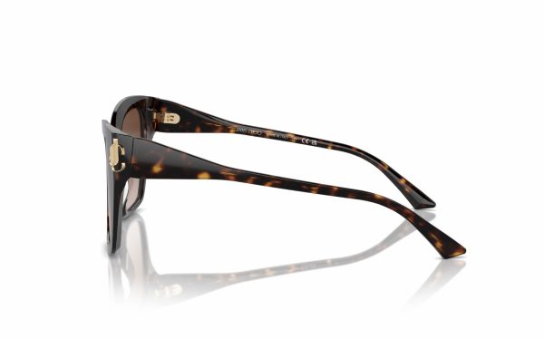 Jimmy Choo Sunglasses JC 5012 500213 Lens Size 54 Frame Shape Square Lens Color Brown for Women