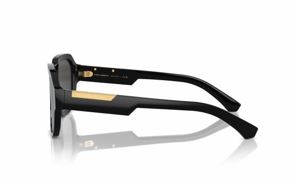 Dolce & Gabbana Sunglasses DG 4464 501/87 Lens Size 56 Frame Shape Aviator Lens Color Gray for Men