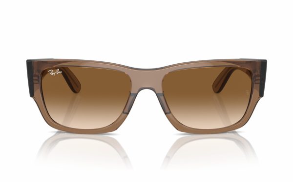 Ray-Ban Carlos Sunglasses RB 0947S 6640/51 Lens size 56 Frame shape rectangle Lens color brown for unisex