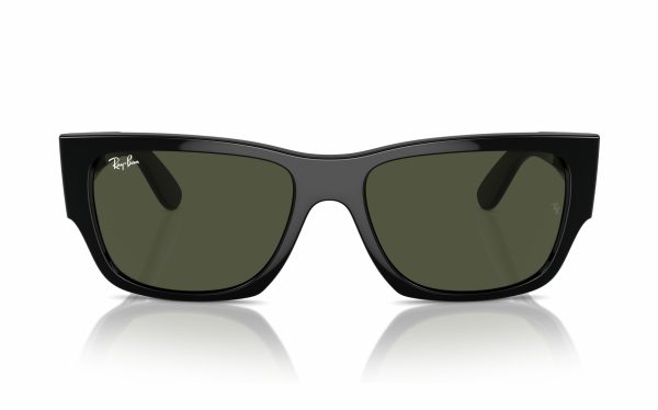نظارة شمسية راي بان كارلوس RB 0947S 901/31 حجم العدسة 56 شكل الاطار مستطيل لون العدسة أخضر للجنسين