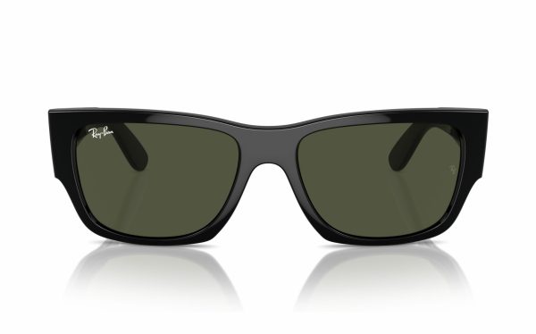 Ray-Ban Carlos Sunglasses RB 0947S 901/31 Lens Size 56 Frame Shape Rectangle Lens Color Green for Unisex