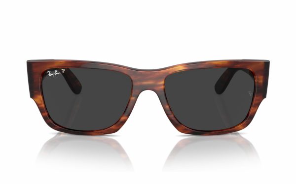 Ray-Ban Carlos Sunglasses RB 0947S 954/48 Lens Size 56 Frame Shape Rectangle Lens Color Black Polarized for Unisex