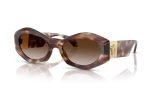 Versace Sunglasses VE 4466-U 5461/3B Lens Size 54 Frame Shape Oval Lens Color Brown for Women