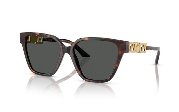 Versace Sunglasses VE 4471-B 108/87 Lens Size 56 Frame Shape Butterfly Lens Color Gray for Women