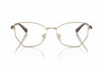 نظارة طبية أرماني إكسشينج AX 1067 6110 حجم العدسة 54 شكل الاطار عين القطة لون الاطار ذهبي نسائي