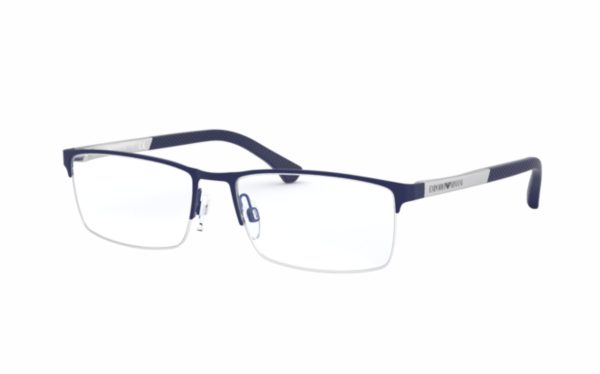 Emporio Armani Eyeglasses EA 1041 3131, lens size 53, frame shape rectangle for men