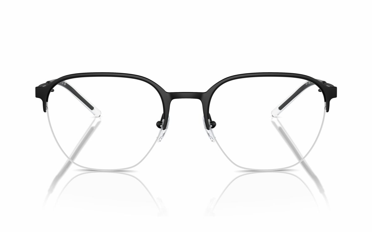 Emporio Armani Eyeglasses EA 1160 3001, lens size 54 and 56, frame shape round for men and women