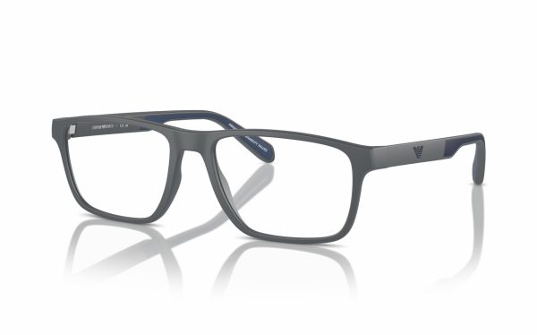 Emporio Armani Eyeglasses EA 3233 6103, lens size 54 and 56, frame shape rectangular for men and women