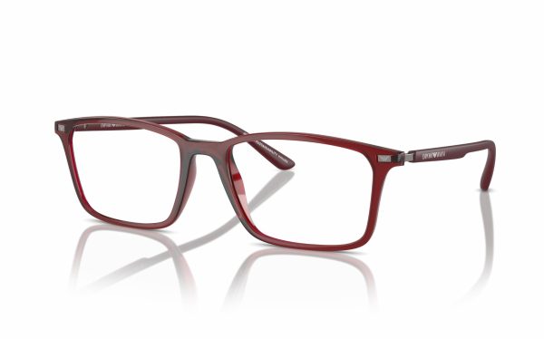 Emporio Armani Eyeglasses EA 3237 6109, lens size 53, frame shape rectangle for men and women