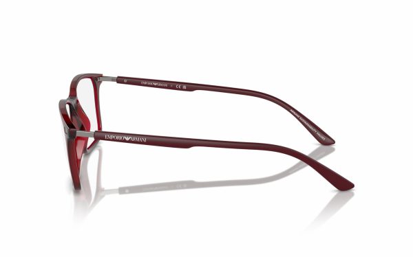 Emporio Armani Eyeglasses EA 3237 6109, lens size 53, frame shape rectangle for men and women