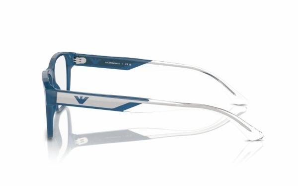 Emporio Armani Eyeglasses EA 3239 6092, lens size 53 and 55, frame shape rectangular for unisex