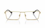 Ray-Ban EMY Eyeglasses RX 6541 2500 Lens size 56 and 58 Frame shape rectangular Frame color Gold for Unisex