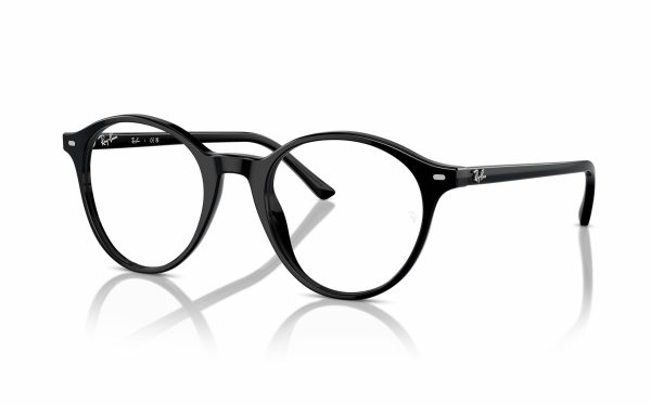 Ray-Ban BERNARD Eyeglasses RX 5430 2000 lens size 49 and 51 frame shape round frame color black for Unisex