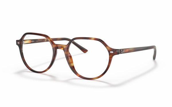 Ray-Ban Thalia Eyeglasses RX 5395 2144 Lens Size 49 and 51 Frame Shape Round Frame Color Havana for Unisex