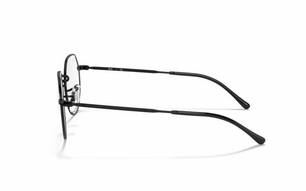 Ray-Ban JACK Eyeglasses RX 6465 2509 lens size 49 and 51 frame shape round frame color black for Unisex