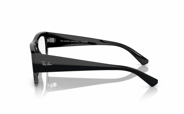 Ray-Ban Kristin Eyeglasses RX 7218 8260 Lens size 52 and 54 Frame shape rectangular Frame color black Unisex