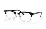 Ray-Ban Clubmaster Eyeglasses RX 5154 2000 lens size 49, 51 and 53 square frame shape for Unisex