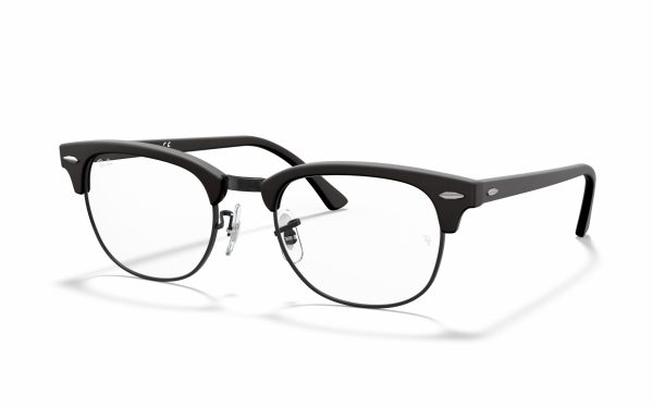 Ray-Ban Clubmaster Eyeglasses RX 5154 2077 lens size 49, 51 and 53 frame shape square for Unisex