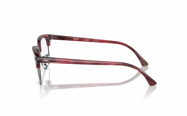 Ray-Ban Clubmaster Eyeglasses RX 5154 8376 lens size 51 and 53 square frame shape for Unisex