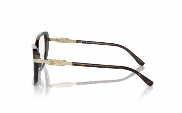 Michael Kors Formentera Eyeglasses MK 4125BU 3006 Lens Size 54 Frame Shape Cat Eye for Women