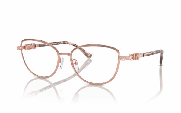 Michael Kors Cordoba Eyeglasses MK 3076B 1108 Lens Size 55 Frame Shape Cat Eye for Women