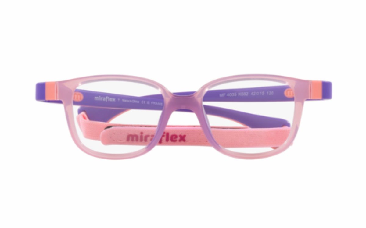 Miraflex Eyeglasses MF 4005 K582 Lens Size 42 Square Frame Shape for Children