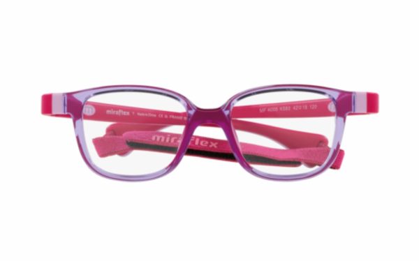 Miraflex Eyeglasses MF 4005 K583 lens size 42,44 square frame shapes for children