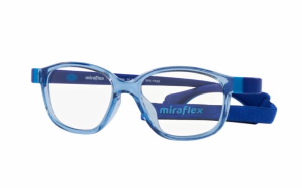 Miraflex Eyeglasses MF 4007 L134 Lens Size 46 and 48 Square Frame Shape for Children