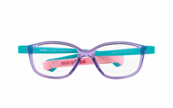 Miraflex Eyeglasses MF 4007 L140 Lens Size 48 Square Frame Shape for Children