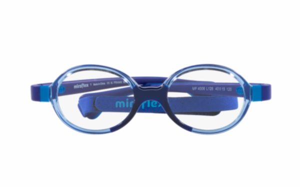 نظارة طبية ميرا فليكس MF 4008 L126 حجم العدسة 38 شكل الاطار بيضاوي للأطفال