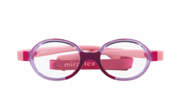 Miraflex Eyeglasses MF 4008 L128 Lens Size 38 Frame Shape Oval for Children