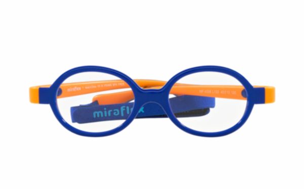 نظارة طبية ميرا فليكس MF 4008 L133 حجم العدسة 40 شكل الاطار بيضاوي للأطفال