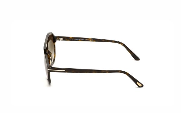 Tom Ford Tony Sunglasses FT075652K57 Lens Size 57 Frame Shape Aviator Lens Color Brown for Men