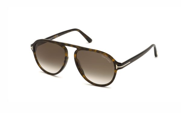 Tom Ford Tony Sunglasses FT075652K57 Lens Size 57 Frame Shape Aviator Lens Color Brown for Men