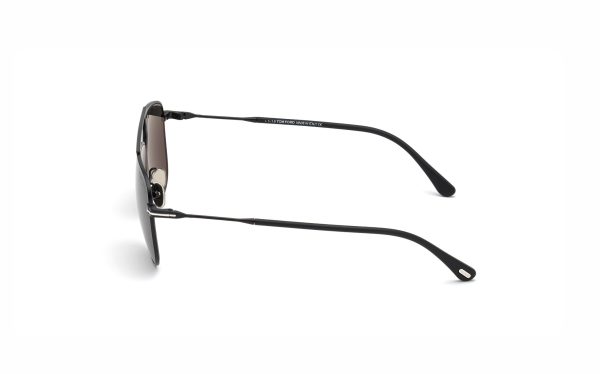 Tom Ford Len Sunglasses FT081502D58 Lens size 58 Frame shape Aviator Lens color Gray Polarized for men