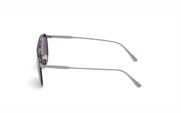 Tom Ford Jake Sunglasses FT082714V56 Lens Size 56 Frame Shape Aviator Lens Color Blue for Men