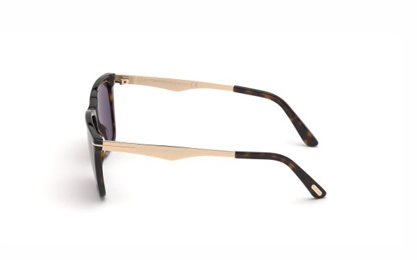 Tom Ford Garrett Sunglasses FT086252E54 Lens Size 54 Frame Shape Square Lens Color Brown for Men
