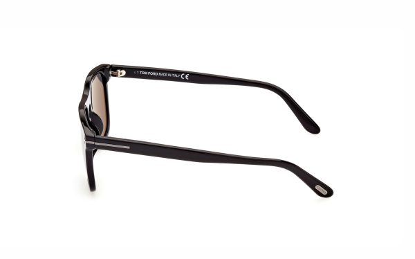 Tom Ford Gerard-02 Sunglasses FT0930-N01D54 Lens Size 54 Frame Shape Square Lens Color Gray Polarized for Men