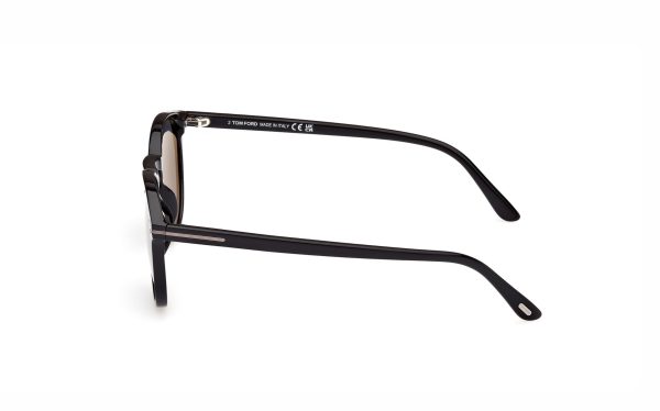 Tom Ford Lewis Sunglasses FT1097-N01D53 Lens size 53 Frame shape Round Lens color Polarized gray for men